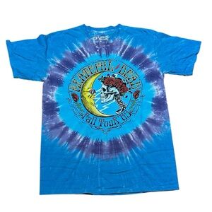 Liquid Blue Grateful Dead Tie Dye Tshirt